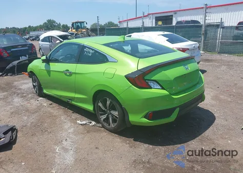 2016 Honda Civic Touring z USA, uszkodzony, nr VIN 2HGFC3B96GH358001